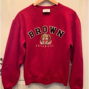 Brown University sweatshirt, size medium
